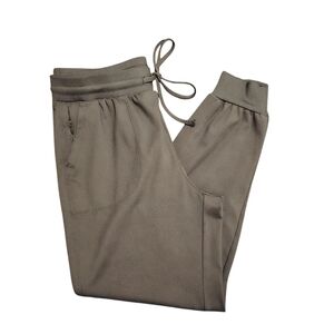 Rachel Zoe Black Track Pants with Elastic Waistband and Tapered Legs